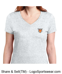 Virtual Fox Fest 2024 Women's V-neck t-shirt Design Zoom