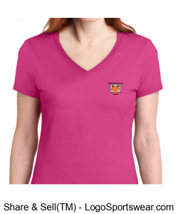 VFF 2022 Womens V-Neck t-shirt Design Zoom